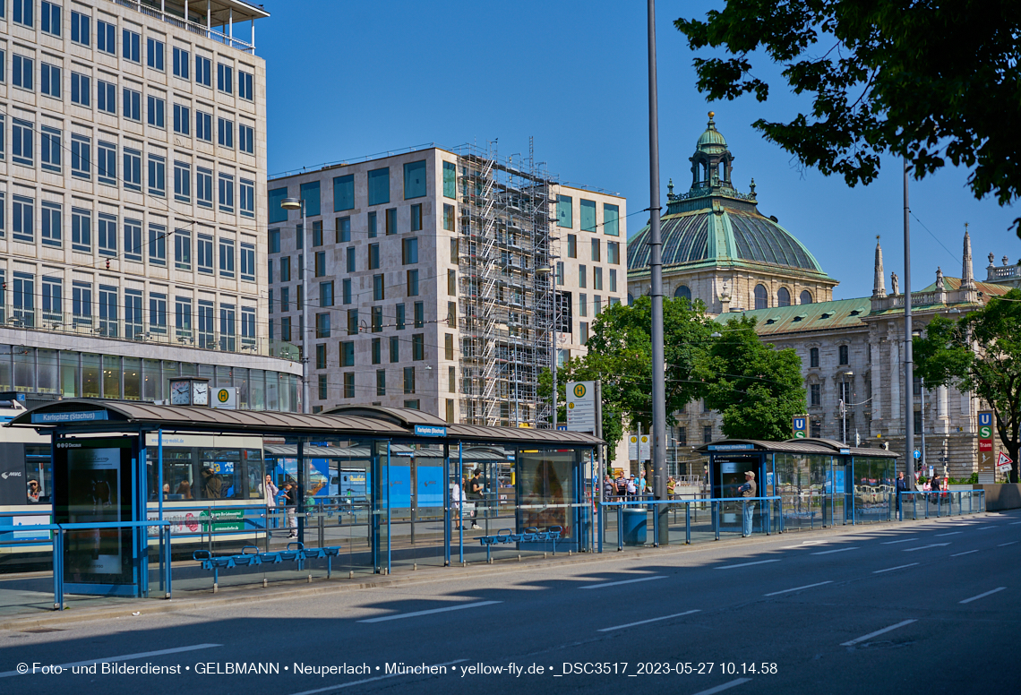 Mai 2023 - Neubau des Hotels Königshof am Stachus in München